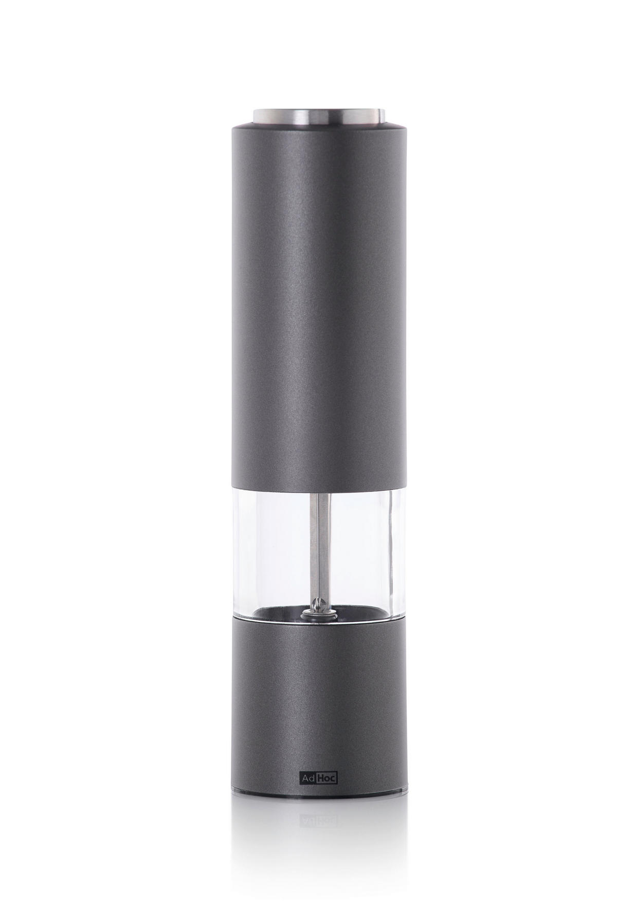 SALZ- ODER PFEFFERMÜHLE EMILL  - Dunkelgrau, Design, Keramik/Kunststoff (5/21,5cm) - AdHoc