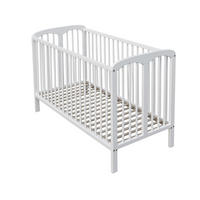 OTROŠKA POSTELJICA SOFIA bukev masivno 120/60/86 cm bela  - bela, Basics, les (120/60/86cm) - My Baby Lou