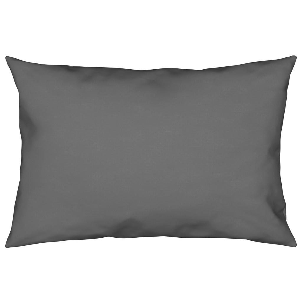 Kissenhülle Vicky 40x60 Cm Jersey Grau + Reißverschluss