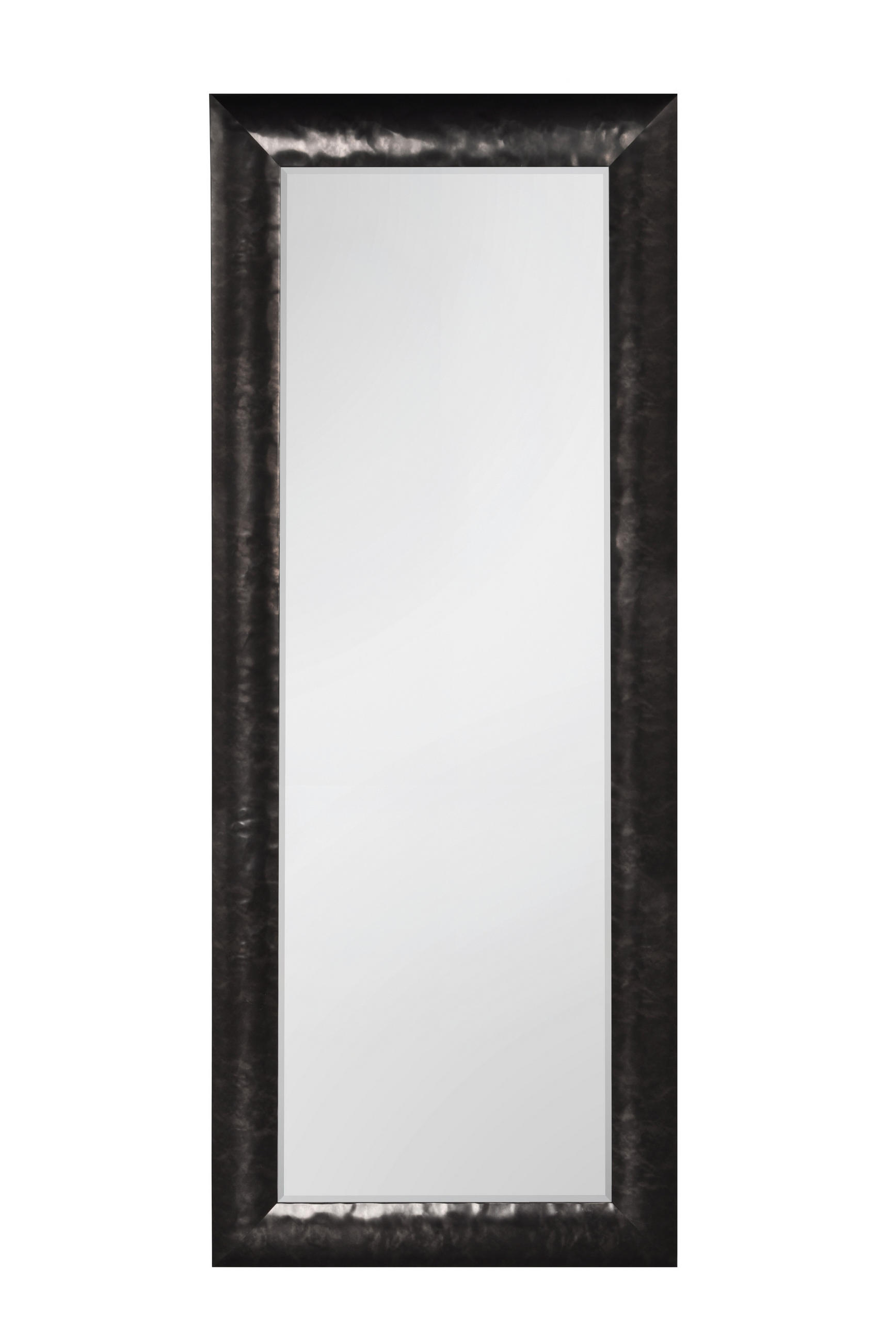 WANDSPIEGEL 90/190/3 cm    in rechteckig  - Schwarz, MODERN, Glas/Kunststoff (90/190/3cm) - Milino
