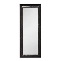 WANDSPIEGEL 90/190/3 cm    in rechteckig  - Schwarz, MODERN, Glas/Kunststoff (90/190/3cm) - Milino