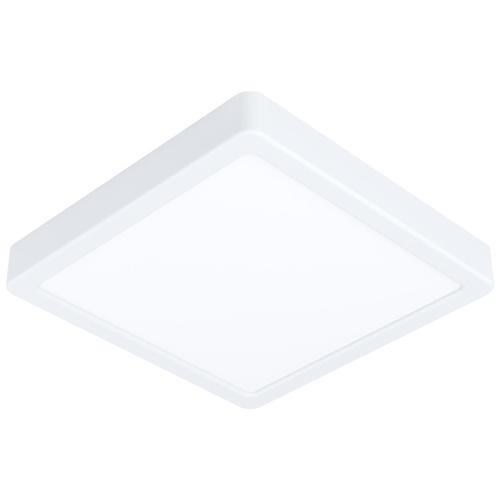 STROPNÍ LED SVÍTIDLO, 21/21/2,8 cm - bílá, Basics, kov/plast (21/21/2,8cm) - Xora