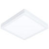 STROPNÍ LED SVÍTIDLO, 21/21/2,8 cm - bílá, Basics, kov/plast (21/21/2,8cm) - Xora