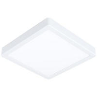 LED-DECKENLEUCHTE Fueva 21/21/2,8 cm   - Weiß, Basics, Kunststoff/Metall (21/21/2,8cm) - Novel