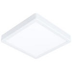 LED-DECKENLEUCHTE 17 W    21/21/2,8 cm  - Weiß, Basics, Kunststoff/Metall (21/21/2,8cm) - Novel