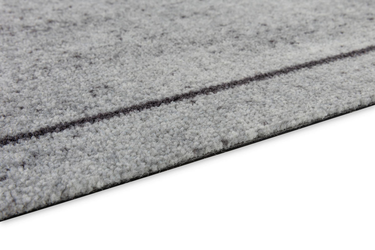 FUßMATTE  50/70 cm  Grau  - Grau, Basics, Kunststoff/Textil (50/70cm) - Astra