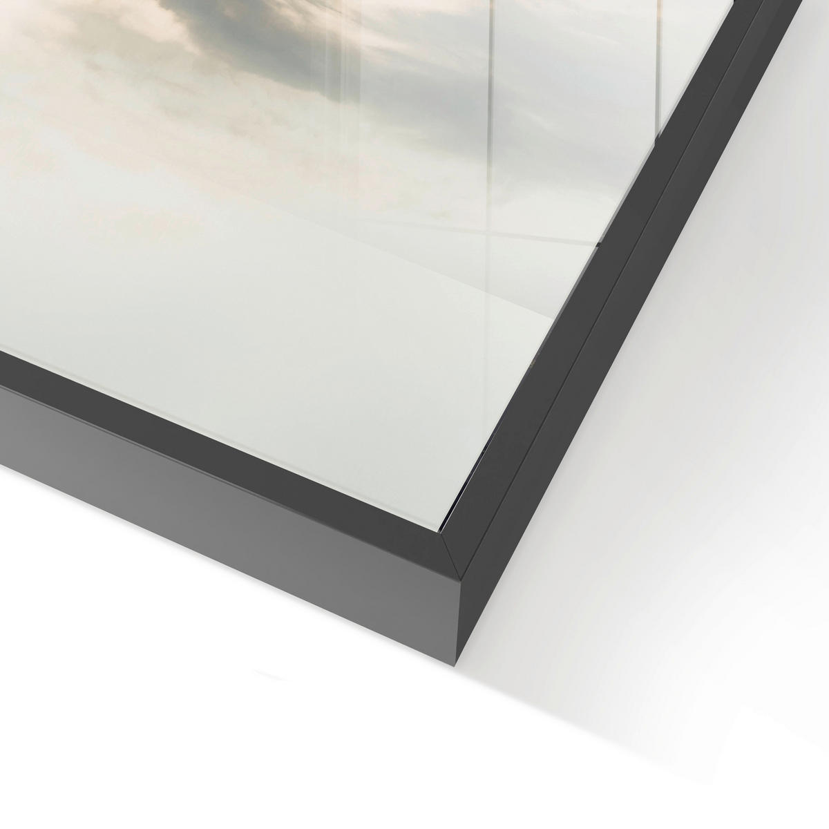 GLASBILD Landschaft & Natur 80/120 cm  - Multicolor, Basics, Glas/Holz (80/120cm)