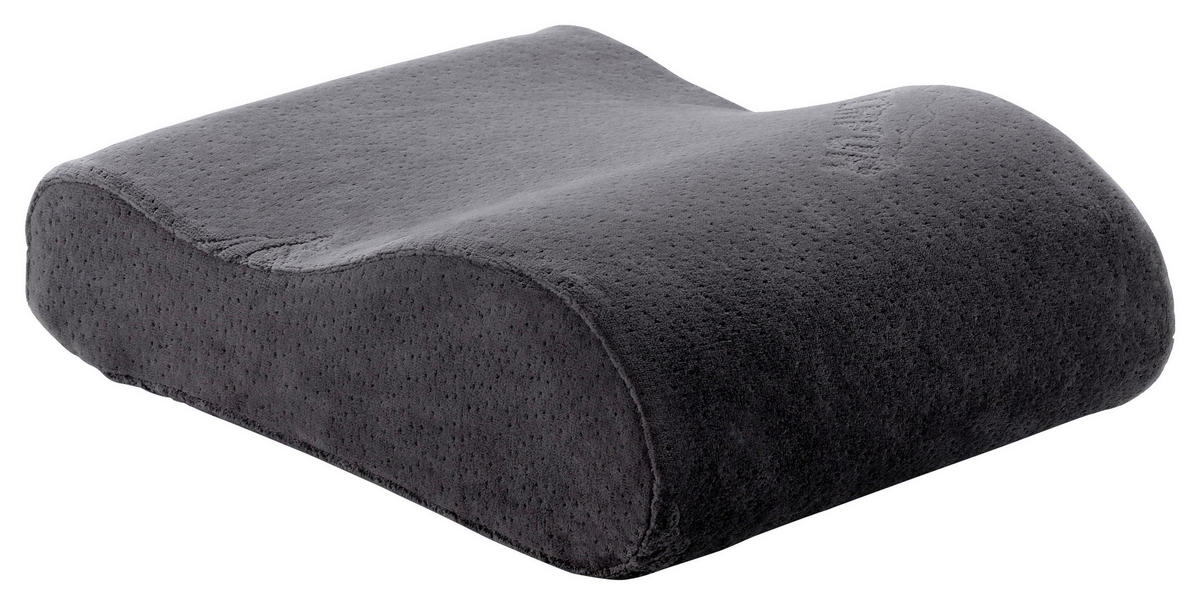 REISEKISSEN - Anthrazit, Basics, Textil (25/10,7/31cm) - Tempur