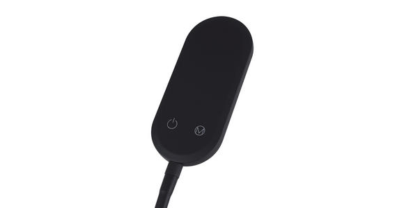 LED-TISCHLEUCHTE 37,5/15/43,5 cm - Schwarz, Basics, Kunststoff/Metall (37,5/15/43,5cm) - Novel