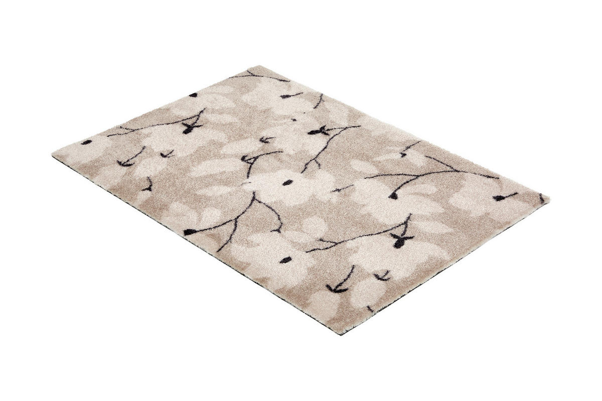FUßMATTE  50/70 cm  Creme, Grau  - Creme/Grau, KONVENTIONELL, Textil (50/70cm) - Schöner Wohnen