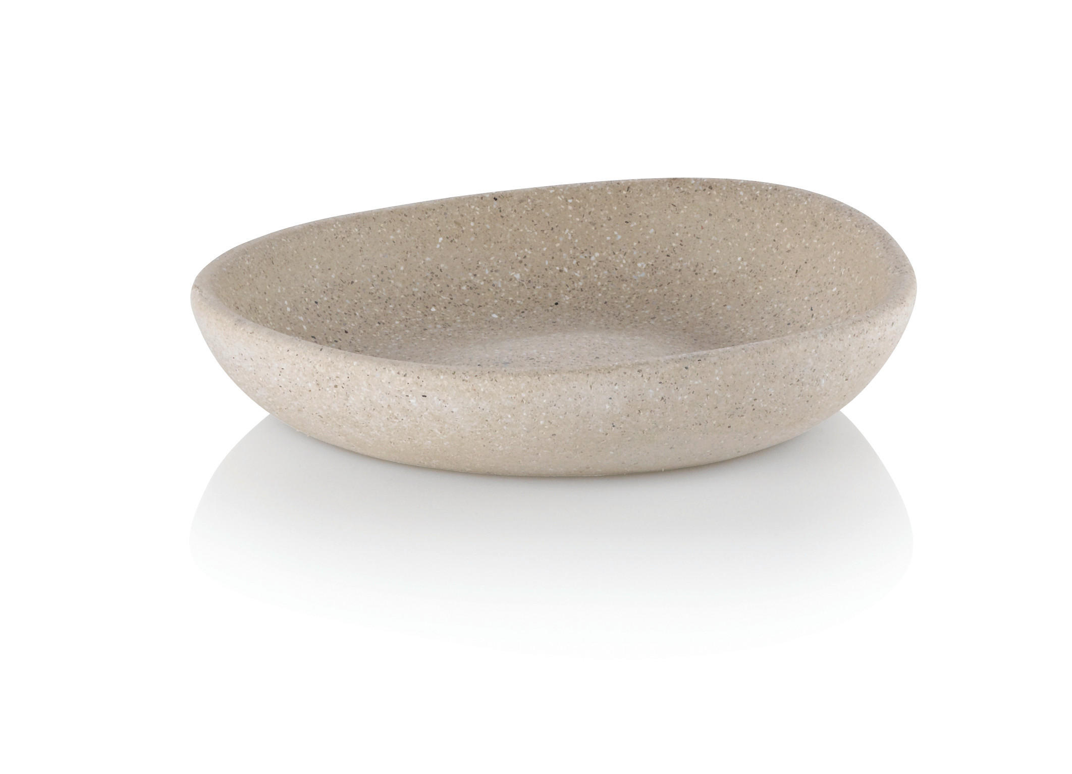 SEIFENSCHALE - Beige, Basics, Stein (12/11/2,5cm) - Kela