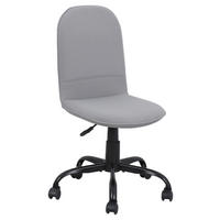 DREHSTUHL Webstoff Hellgrau, Schwarz Hochglanz  - Schwarz Hochglanz/Hellgrau, MODERN, Kunststoff/Textil (42/95/54cm) - MID.YOU