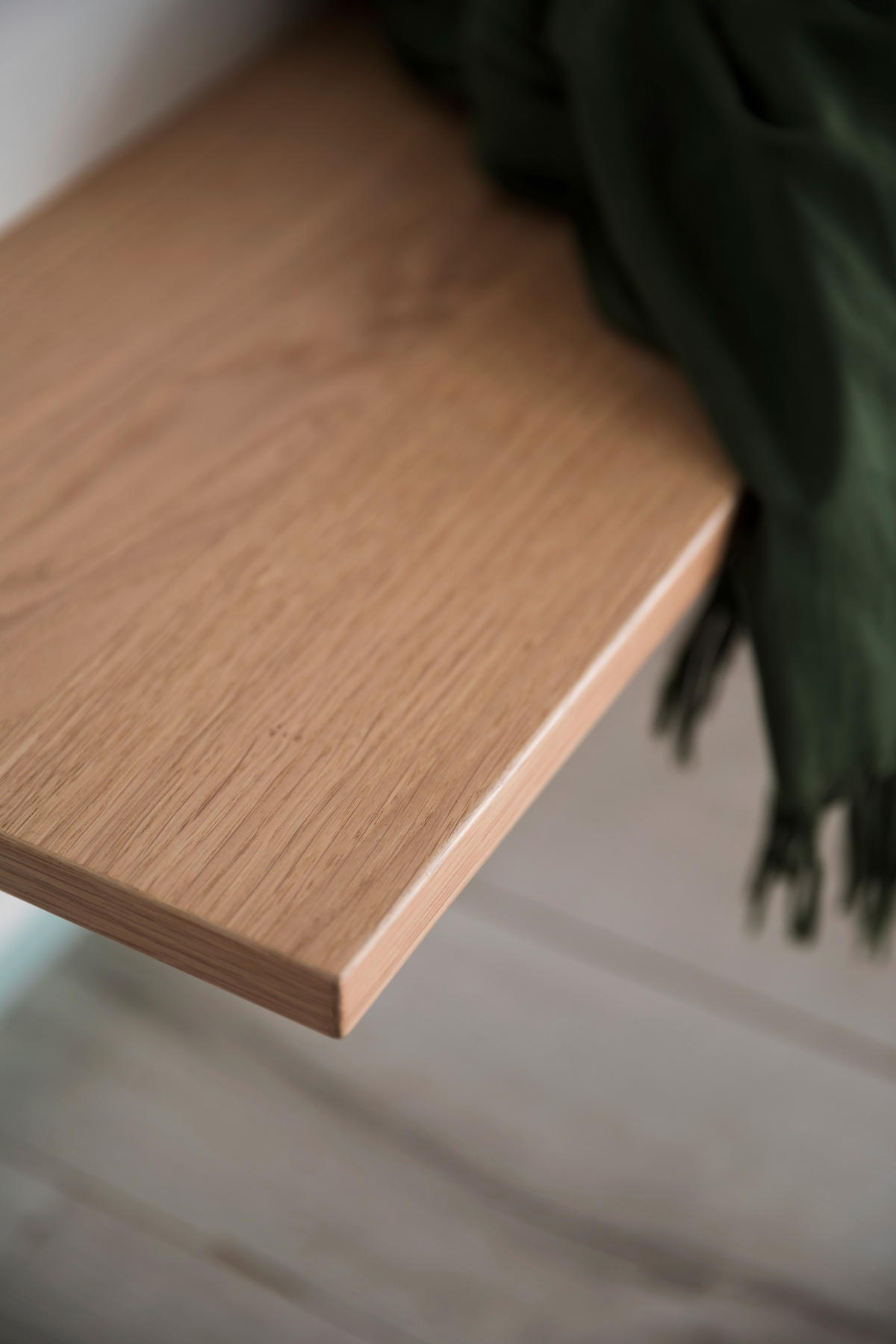 GARDEROBE 3-teilig  in 222/201/35 cm  - Eichefarben/Weiß, Design, Glas/Holz (222/201/35cm) - Moderano