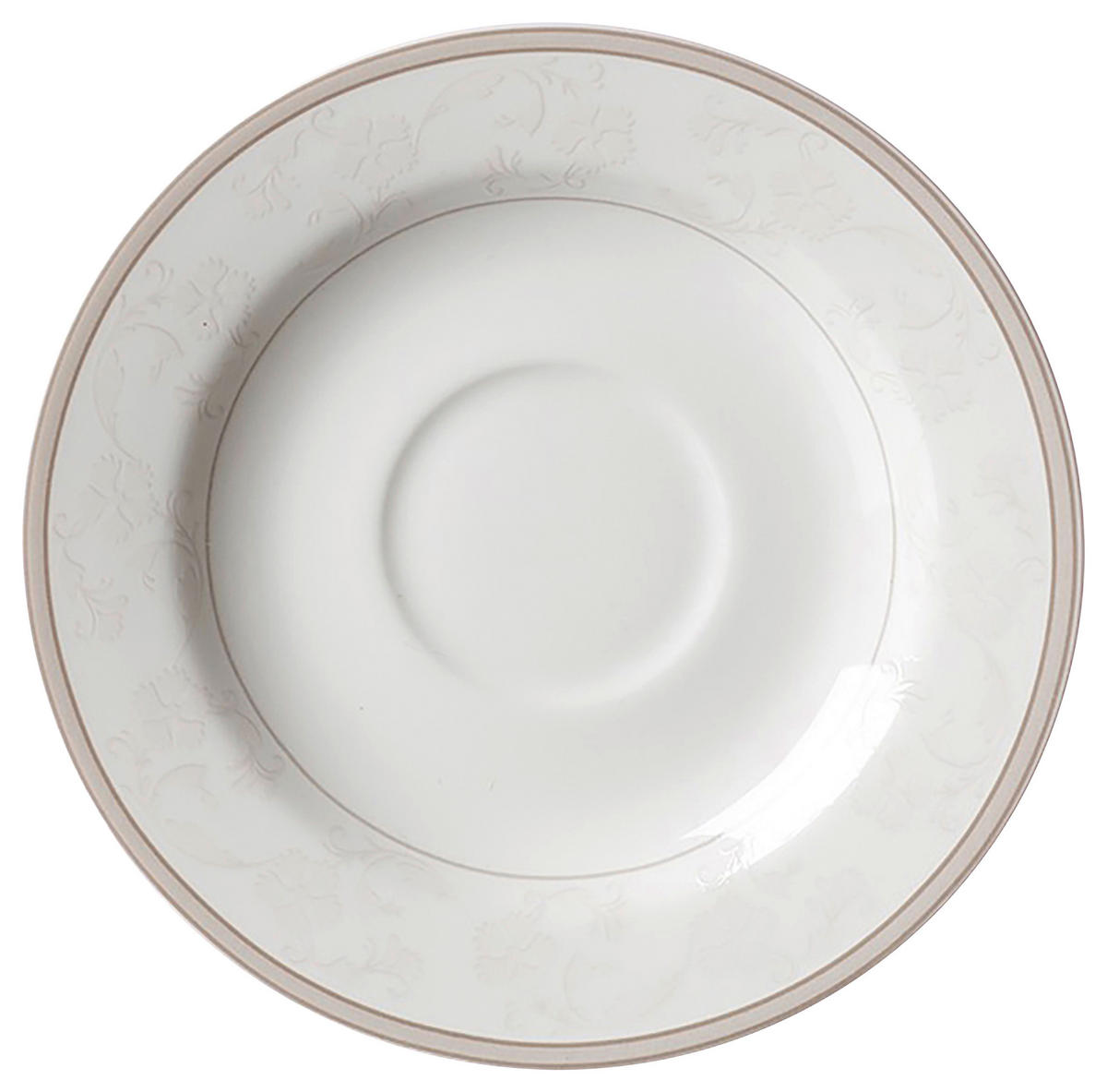 ESPRESSO-UNTERTASSE Isabella 13 cm  - Beige, Basics, Keramik (13cm) - Ritzenhoff Breker
