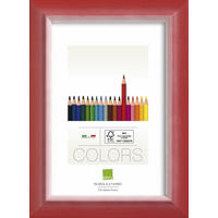 RAHMEN 52,6/42,6 cm  - Rot, KONVENTIONELL, Glas/Holz (52,6/42,6cm)
