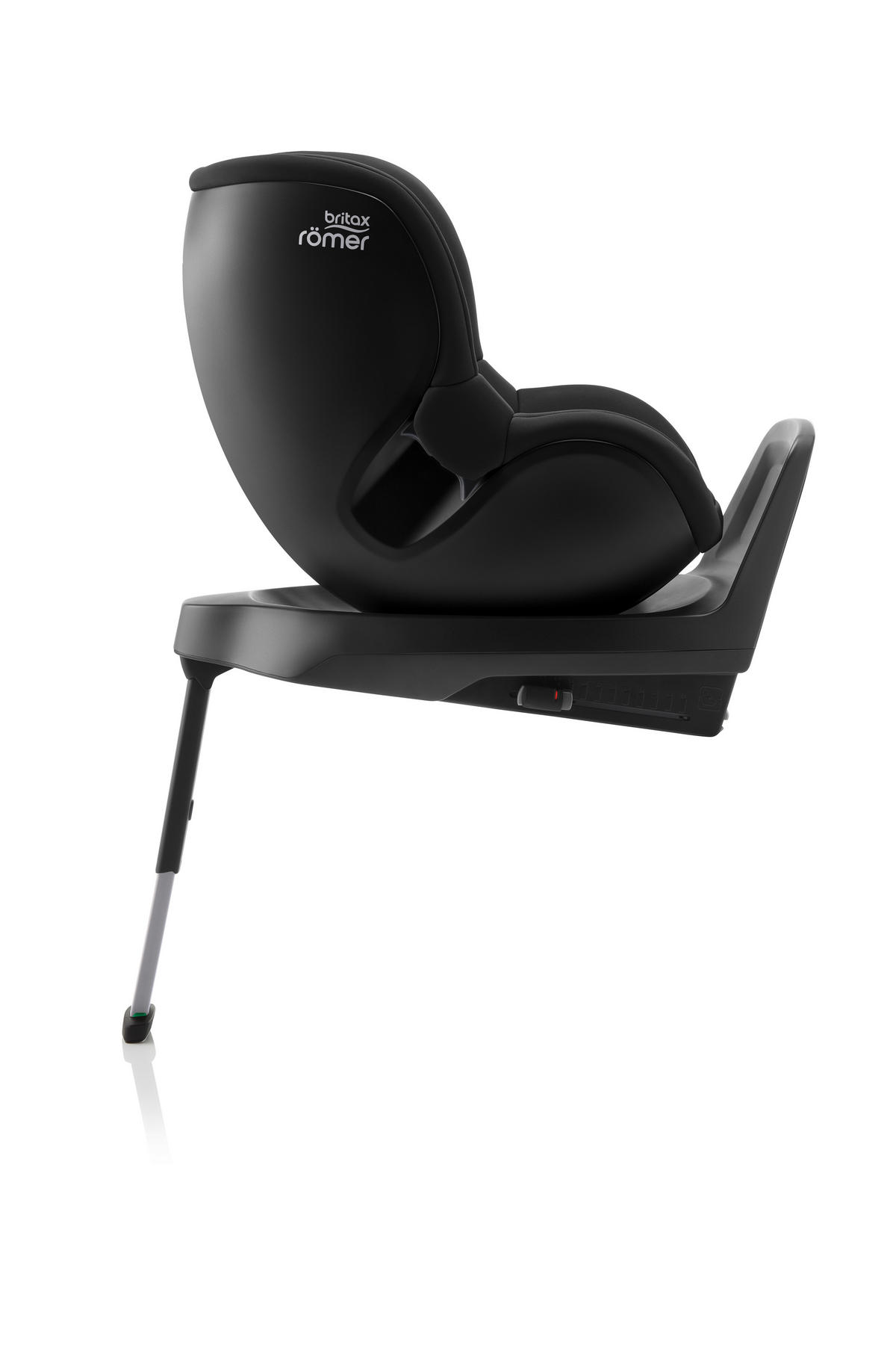 REBOARDER-KINDERSITZ Dualfix Plus  - Schwarz, Basics, Kunststoff/Textil (44/55/74cm) - Britax Römer