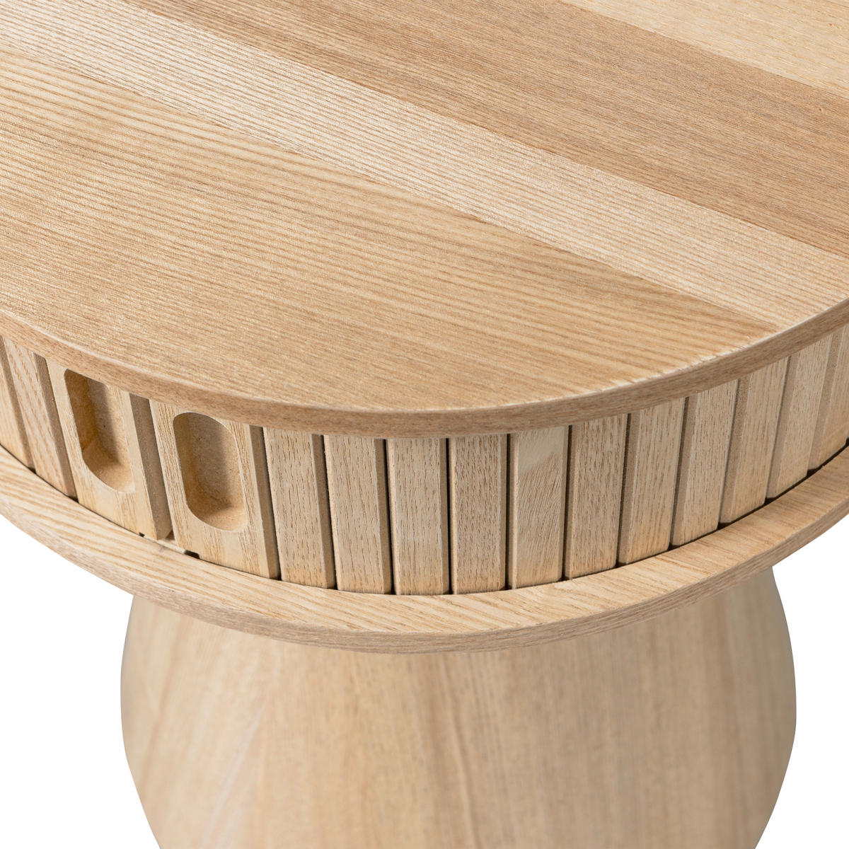 NACHTTISCH  in Pappel Naturfarben  - Naturfarben, Design, Holz/Holzwerkstoff (38/38/46cm) - Livetastic