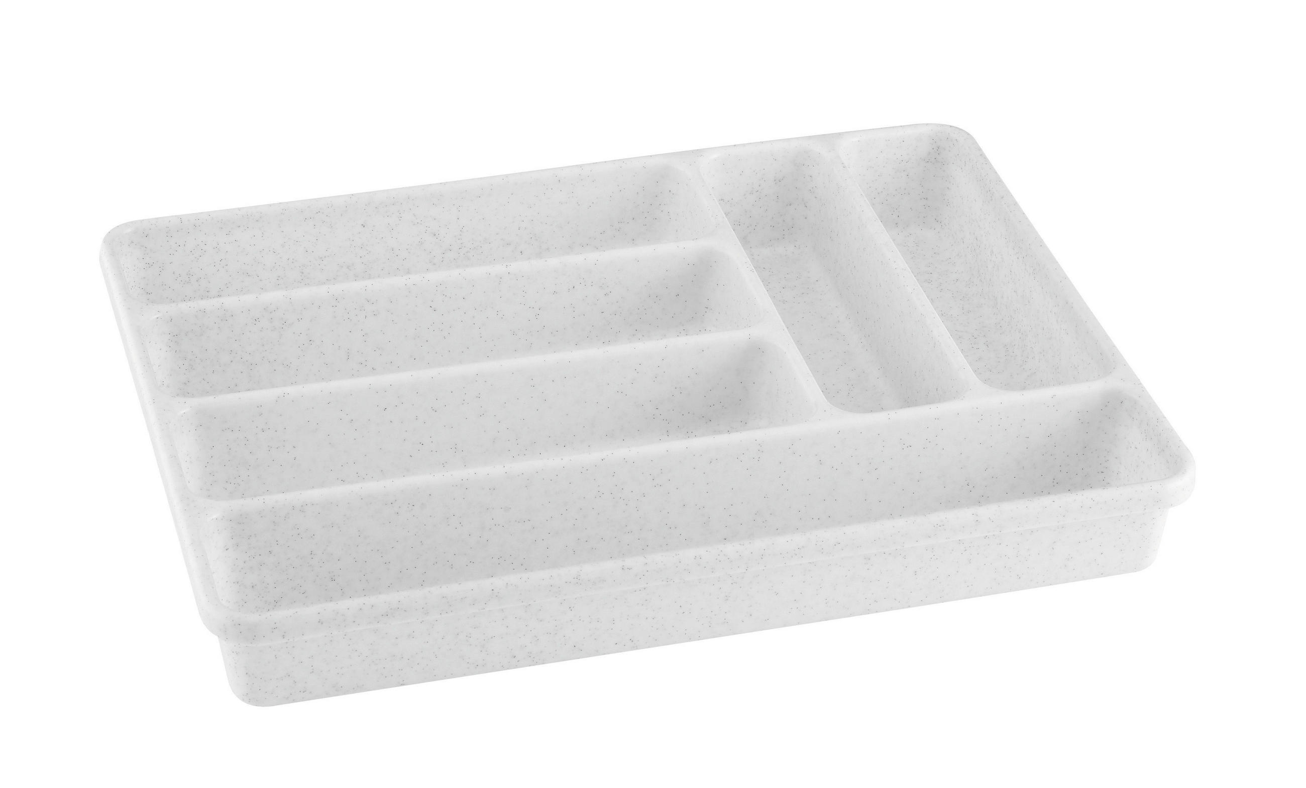 Besteckeinsatz aus Kunststoff Mit 6 Fächern Herbert, 36x26 cm