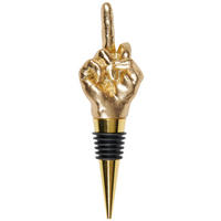 FLASCHENVERSCHLUSS - Goldfarben, Basics, Kunststoff (13,5/4,5/3,5cm)
