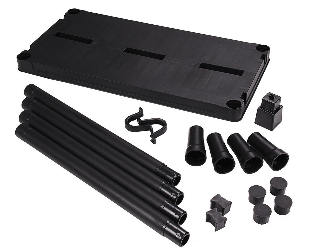 REGALSYSTEM  - Anthrazit, Basics, Kunststoff (60/138/30cm) - Ambia Garden