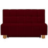 SCHLAFSOFA in Textil Dunkelrot  - Naturfarben/Dunkelrot, Modern, Holz/Textil (145/92/102cm) - Novel