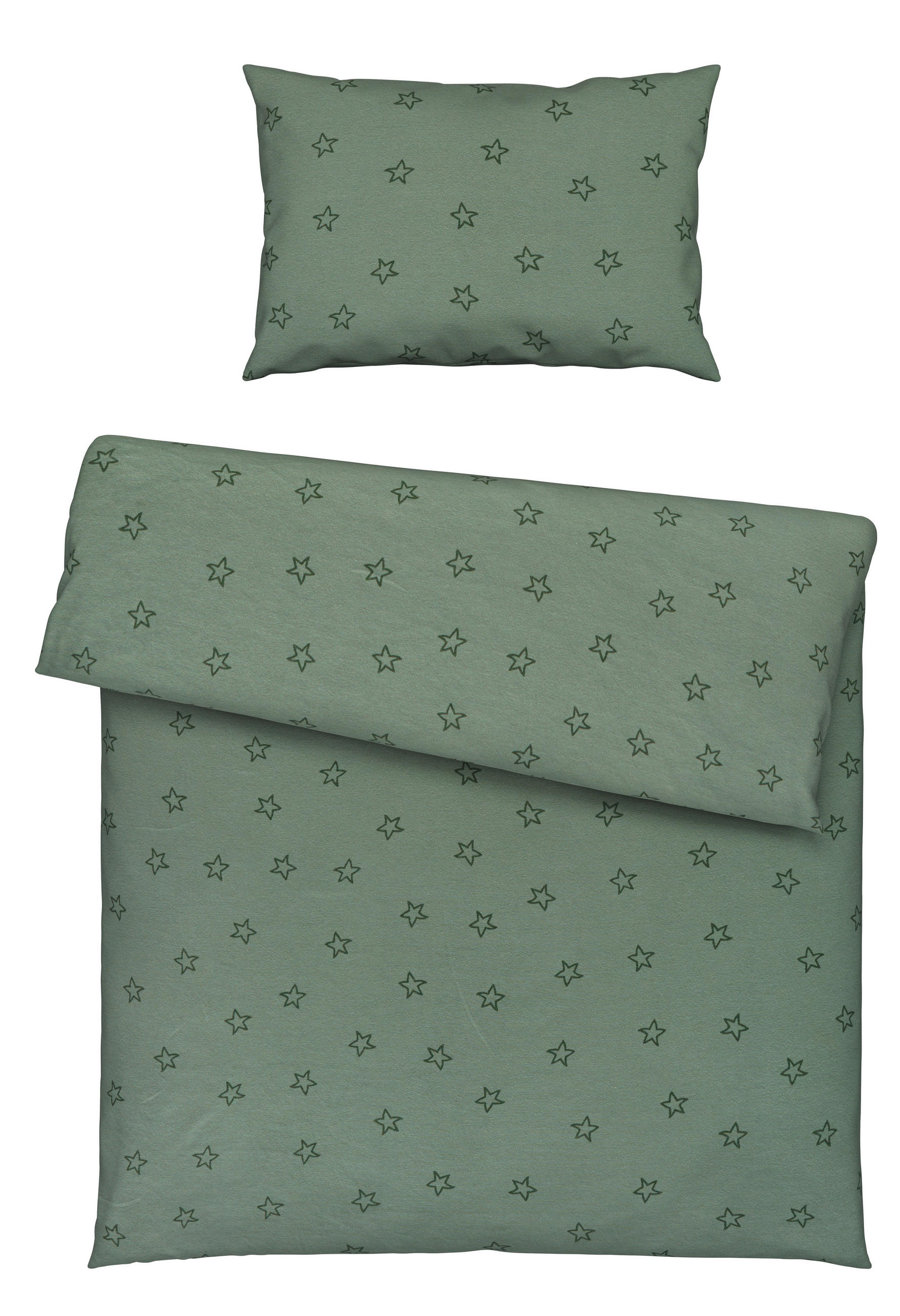 POSTELJINA ZA BEBE  100/135 cm    - zelena, Osnovno, tekstil (100/135cm) - Patinio