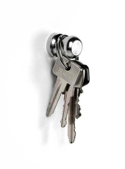 MAGNETSET  - Silberfarben, Basics, Metall (2/2,4cm)