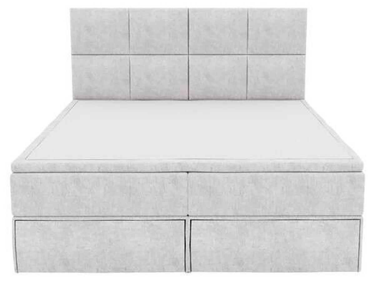 BOXBETT 140/200 cm  in Weiß  - Schwarz/Weiß, KONVENTIONELL, Kunststoff/Textil (140/200cm) - Boxxx