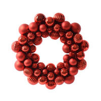 KRANZ - Rot, Basics, Kunststoff (38/38/0cm)
