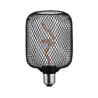 DEKO-LEUCHTMITTEL E27  4 W  - Schwarz, Basics, Metall (11,0/16,0cm) - Paulmann