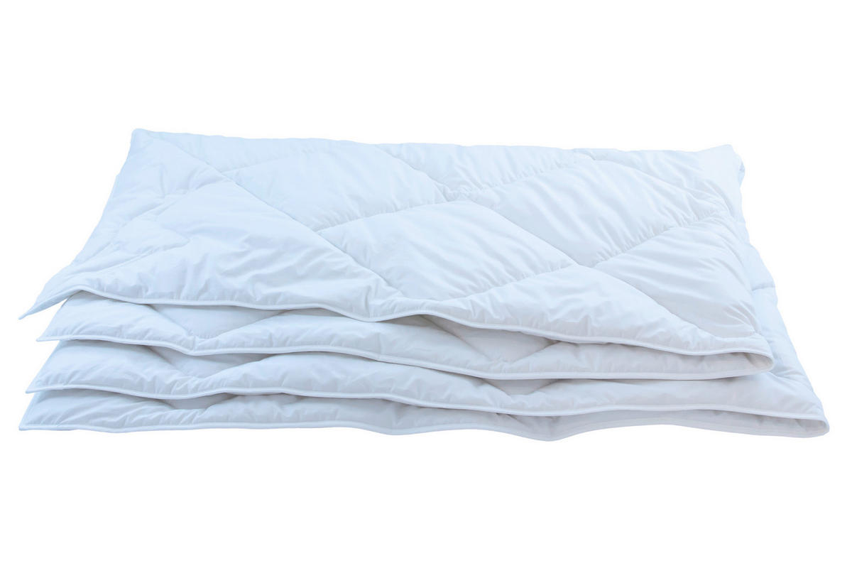 SOMMERDECKE  Pasco  155/220 cm   - Weiß, Basics, Textil (155/220cm) - Sleeptex