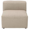 SOFAELEMENT Flachgewebe Creme  - Creme, Design, Kunststoff/Textil (75/73/100cm) - Max Winzer