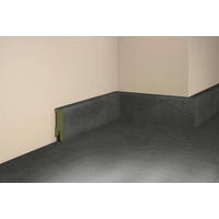 SOCKELLEISTE, Schiefer Natur  - Basics, Holzwerkstoff (206,5/5/1,6cm) - Tilo