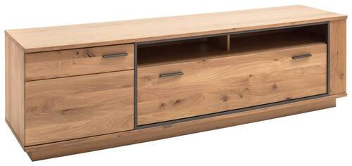 TV-ELEMENT - Eichefarben/Anthrazit, KONVENTIONELL, Holz/Holzwerkstoff (210/61/50cm) - Landscape
