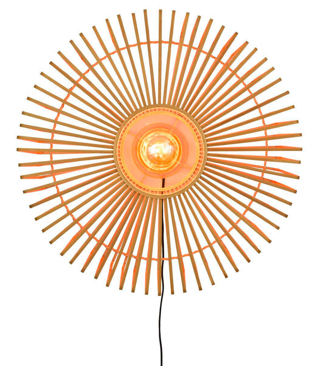 VÄGGLAMPA GOOD&MOJO  20/60 cm   - naturfärgad, Trend, trä (20/60cm) - Good & Mojo