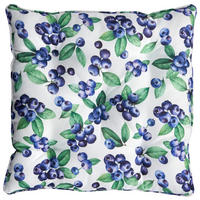 Pernă Pentru Șezut  40/40 cm   - albastru/alb, Natur, textil (40/40cm) - Esposa