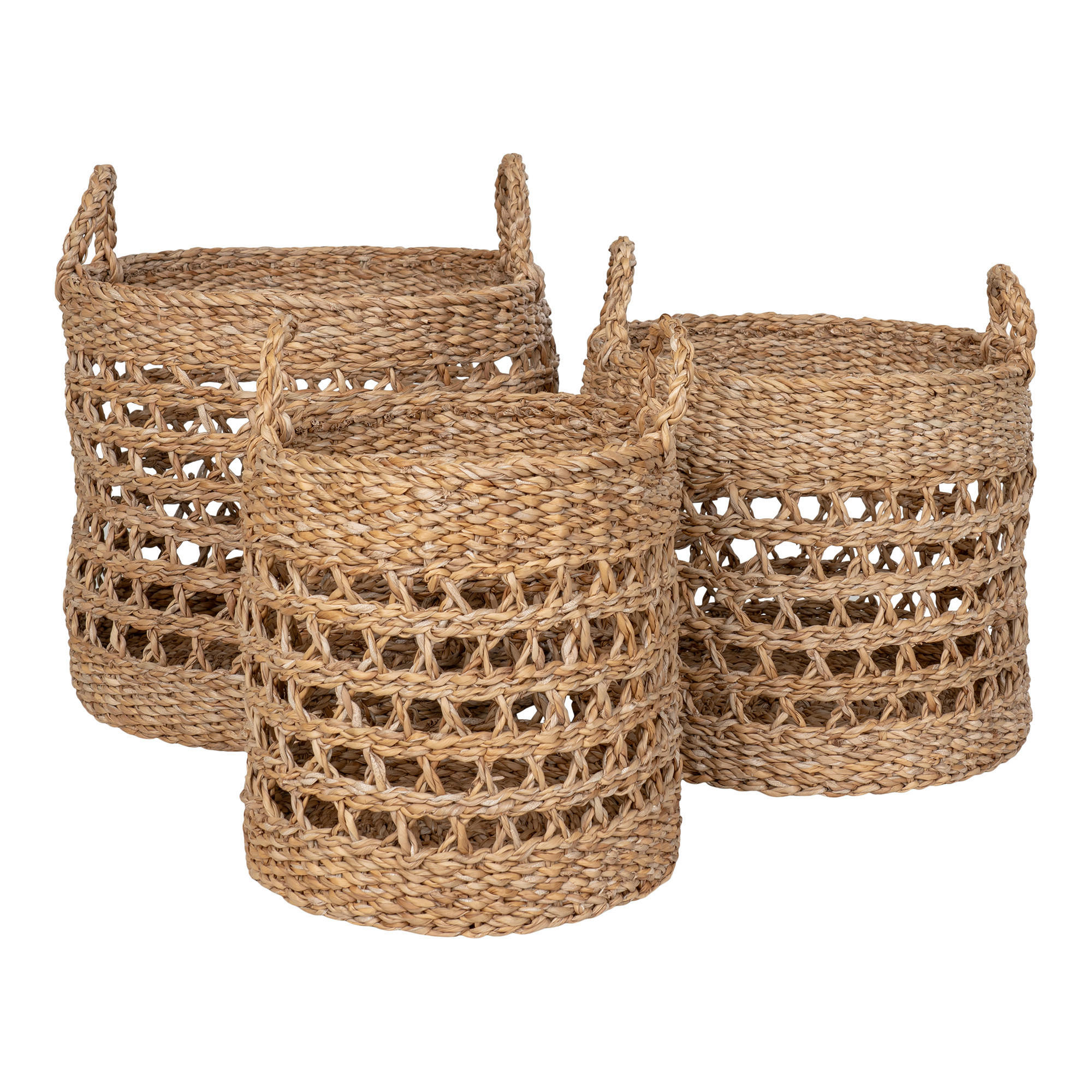KORBSET  - Hellbraun, Design, Holz