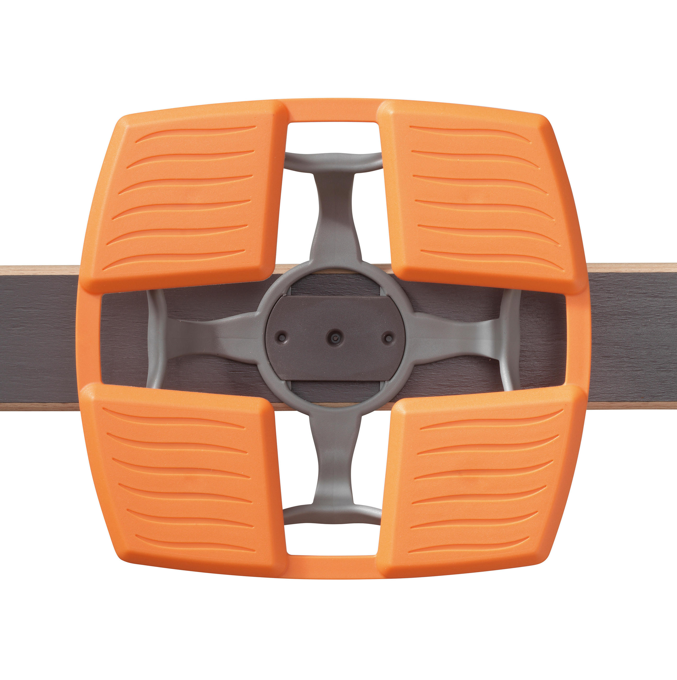 LATTENROST 90/200 cm  - Anthrazit/Orange, Basics, Holz (90/200cm) - Dieter Knoll