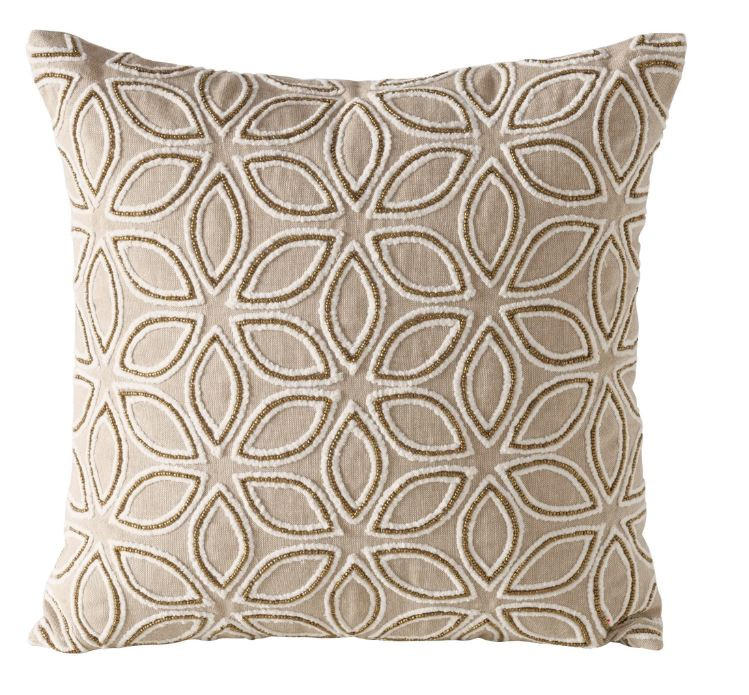 ZIERKISSEN  - Beige, Basics, Textil (40/40/15cm) - Boltze Home