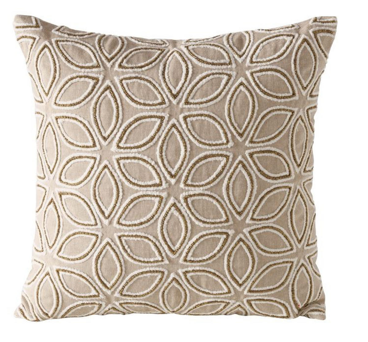 ZIERKISSEN  - Beige, Basics, Textil (40/40/15cm) - Boltze Home