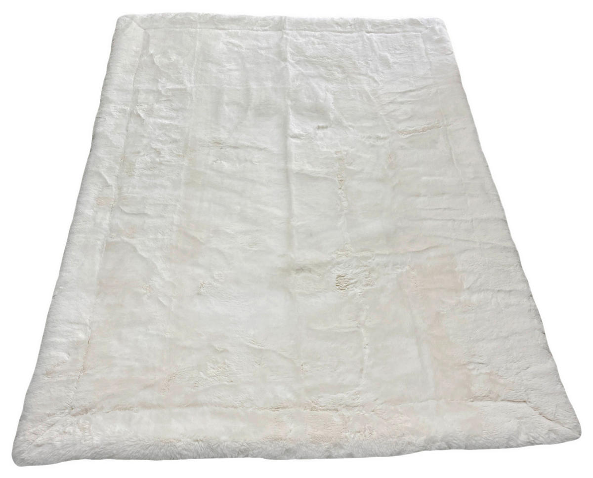 FELLDECKE 150/200 cm  - Weiß, Basics, Textil (150/200cm) - Dieter Knoll