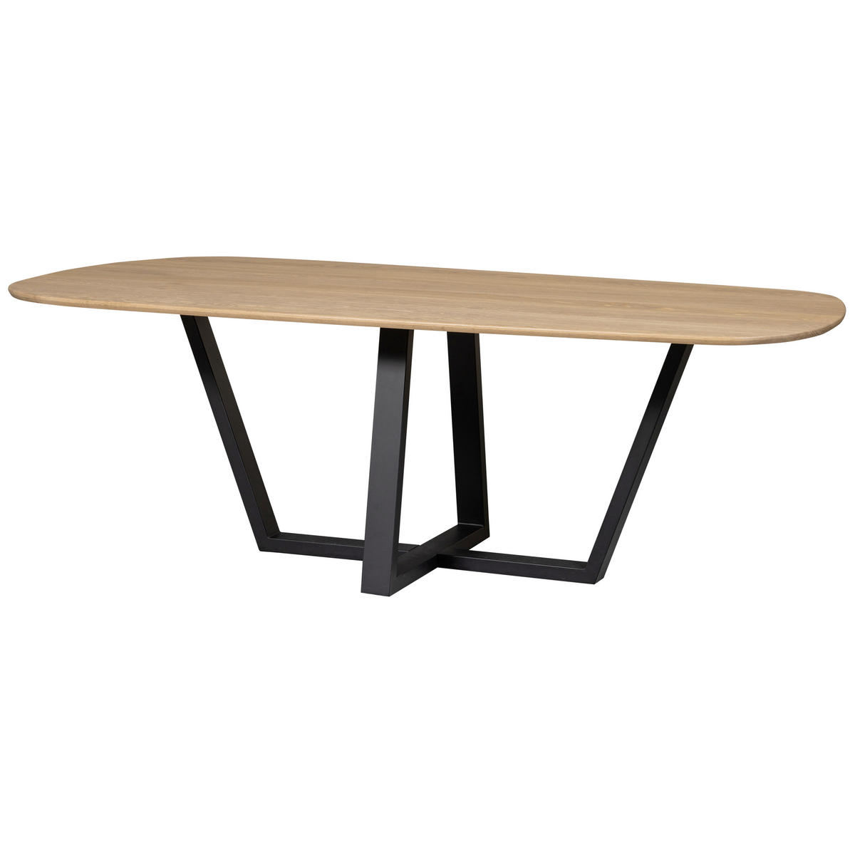 TISCHGESTELL   - Schwarz, MODERN, Metall (147/73/71cm) - Livetastic