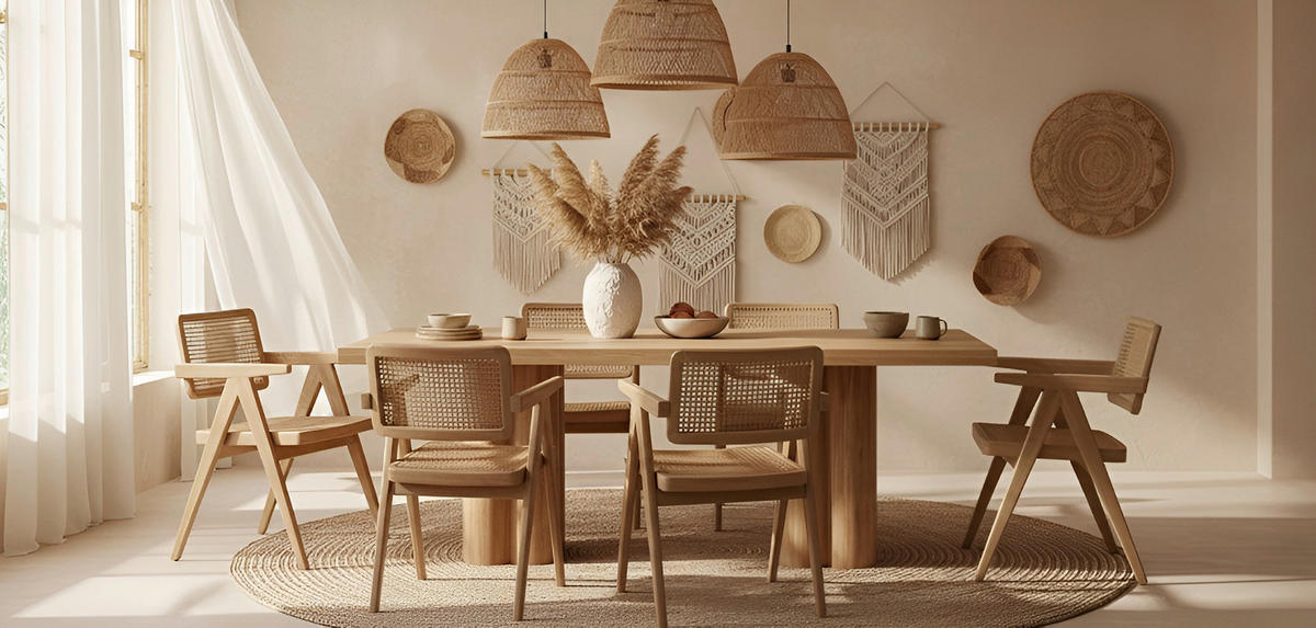 ESSTISCH 200/100/76 cm Echtholz  Holz rechteckig Naturfarben  - Naturfarben, LIFESTYLE, Holz (200/100/76cm) - Niels Andersson