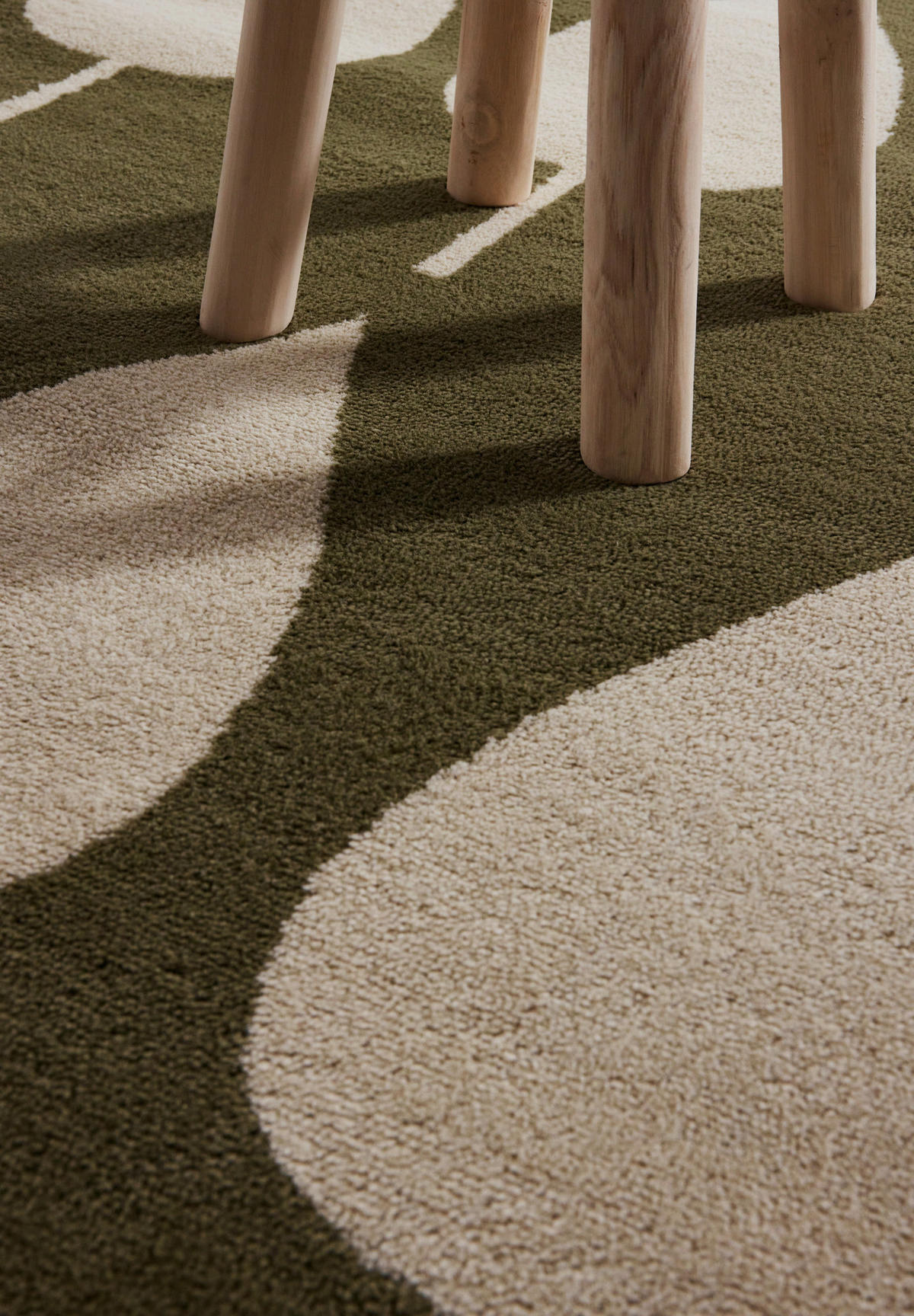 KINDERTEPPICH 120/170 cm Adventures  - Creme/Olivgrün, Design, Kunststoff/Textil (120/170cm)