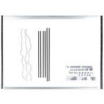 MONTAGEPAKET   - Schwarz, KONVENTIONELL, Kunststoff/Metall (270/210cm) - Hom`in