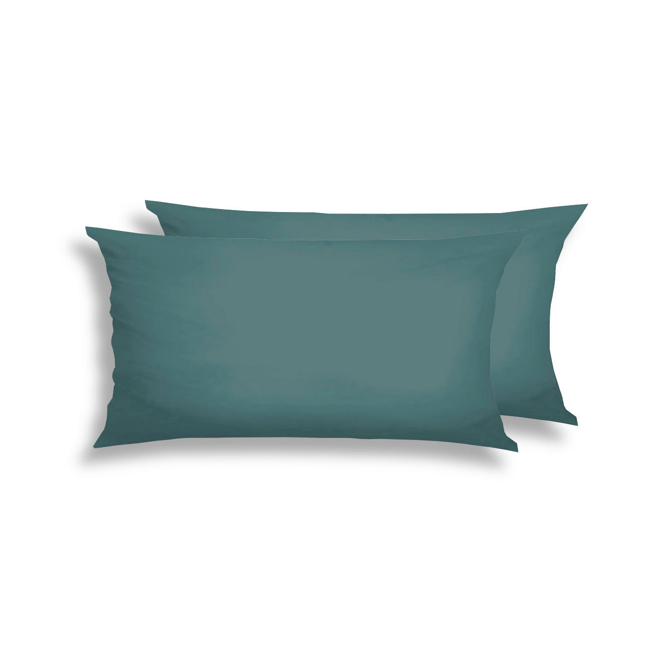 KOPFPOLSTERBEZUG 40/80 cm  - Smaragdgrün, Design, Textil (40/80cm) - Florella