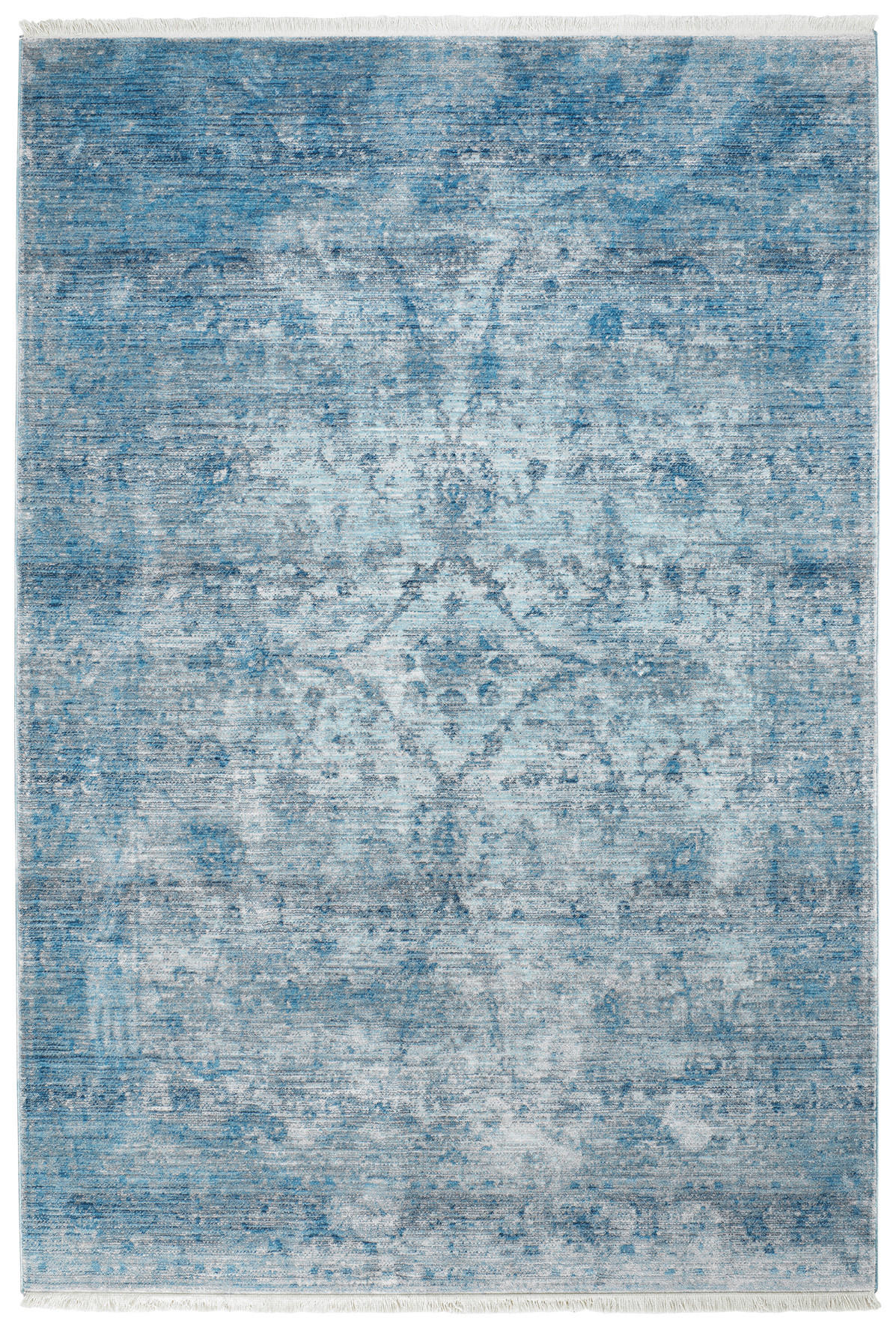 WEBTEPPICH 120/170 cm  - Blau, Design, Textil (120/170cm) - Novel