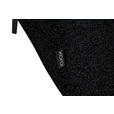 ECKSOFA in Chenille Anthrazit  280/205 cm  - Anthrazit/Schwarz, Design, Textil/Metall (280/205cm) - Xora