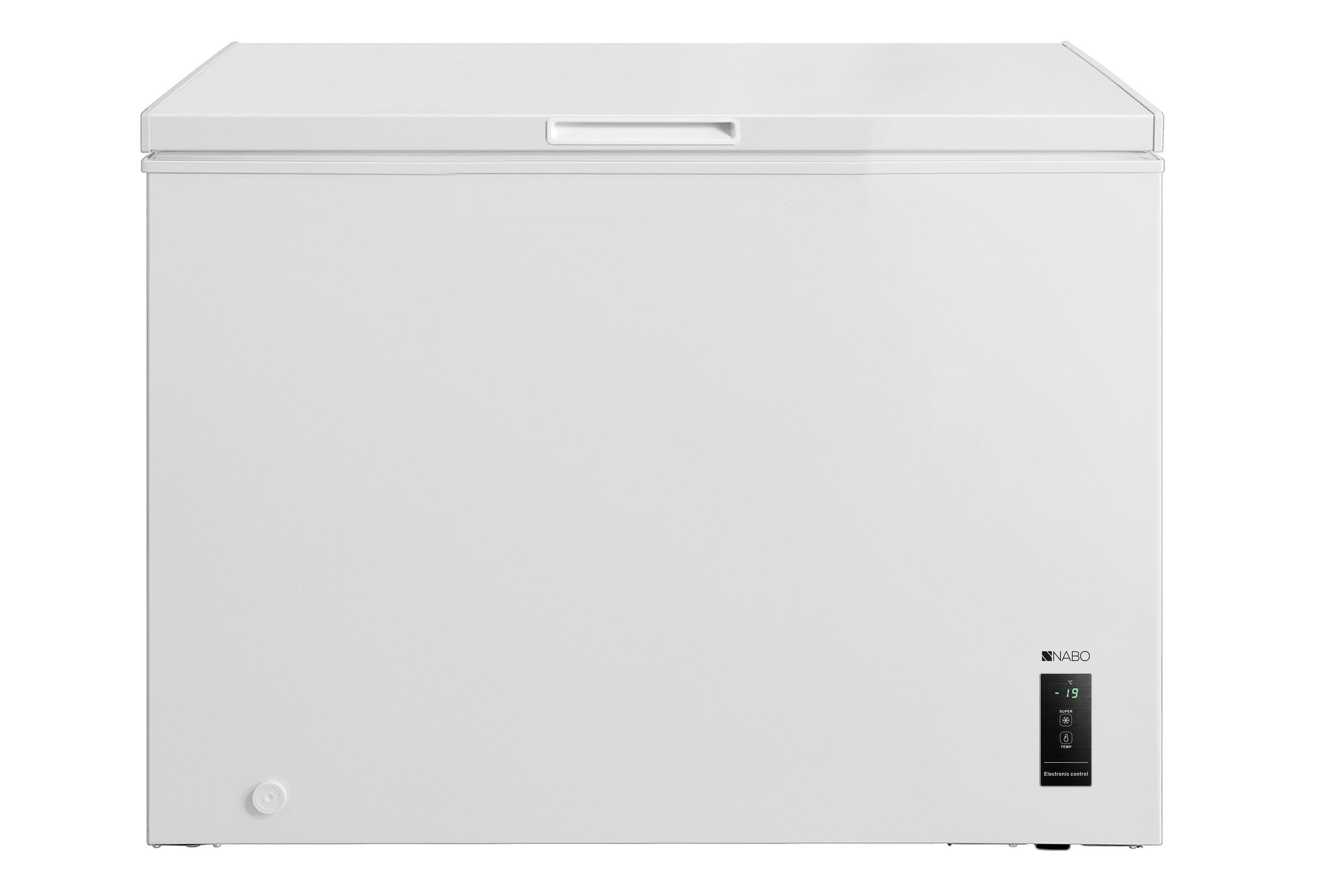 GEFRIERTRUHE NABO GT 2950 WEISS  - Weiß, Basics, Kunststoff/Metall (111,5/85/67cm) - Nabo