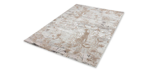 WEBTEPPICH 80/150 cm Antea Grau, Beige  - Beige/Grau, Design, Textil (80/150cm) - Novel